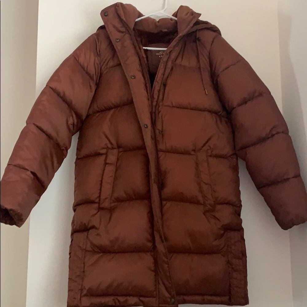 Mid Length Puffer Coat